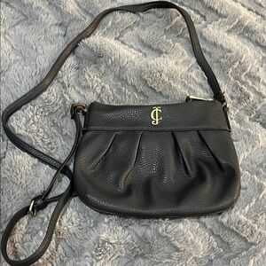 Juicy Couture Black Leather Crossbody Bag